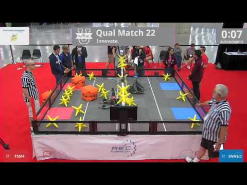 2017 VEXU Innovate Q22 - TSM4 vs SNNU2 - 10 to 45