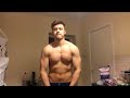 Aesthetics Bodybuilder Flexing video update! | Shoulder gains!