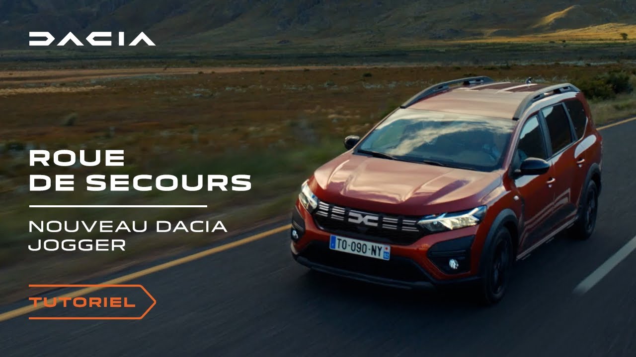 Dacia Jogger - La roue de secours