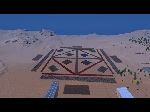 35500 Orcs, Giants, Spartans & Romans vs 6000 Golden Knights - Ultimate Epic Battle Simulator