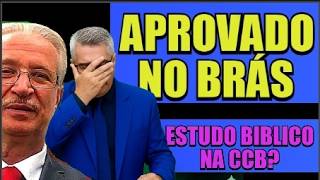 NOTICIA URGENTE BRÁS RGE NOVIDADEB NA CCB AGORA SERÁ APROVADO O ESTUDO BIBLICO NA CCB?OPINE ISSO!