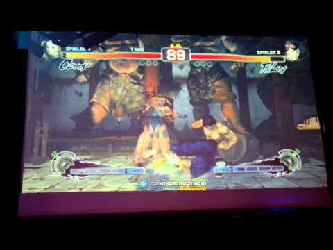 Super Street Fighter 4 AE 2012 Team Battle Germany vs France 3vs3 Part 1