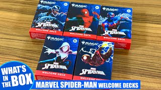 Magic the Gathering Spider-Man Welcome Decks Starter Decks