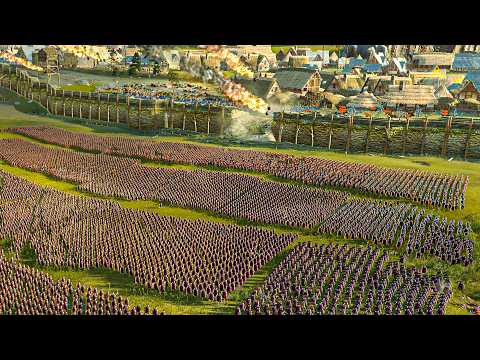 ROME vs BRITISH TRIBES (50K Men March for Land & Siege Battle) - Total War ROME 2 Cinematic