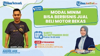 NGOBROL JUAL BELI: Berawal dari Modal Minim hingga Bisa Berbisnis Jual Beli Motor Bekas
