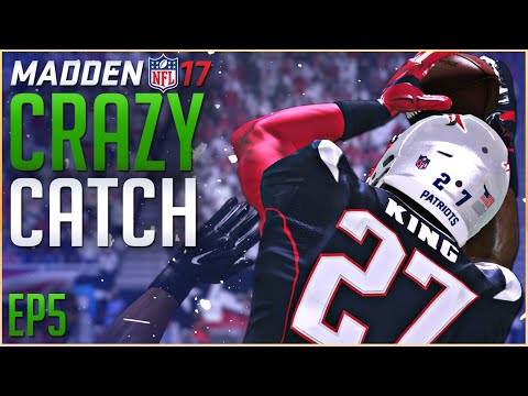 MADDEN 17 CAREER MODE GAMEPLAY: CRAZY CATCH & BRADY'S BIG DAY!
