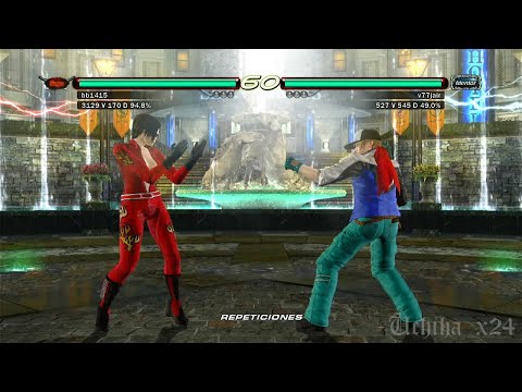 L7 62_1 Nina (bb1415) vs (v77jair) Leo - Tekken 6 (Uchiha x24 ) PS3 Online