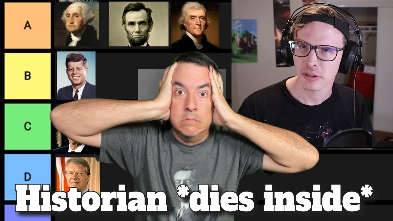 iDubbbzTV Presidential Tier List - This hurt my brain