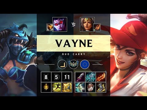 Vayne ADC vs Sivir - EUW Challenger Patch 25.20