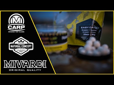 MIVARDI - Boilies Rapid Easy Catch Scopex Smotana 20 mm 950 g