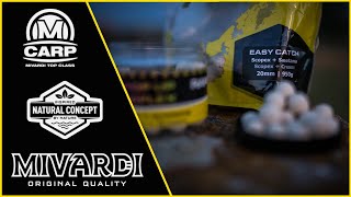 MIVARDI Rapid Boilies Easy Catch - Scopex + Smetana (950g | 16mm)