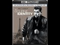 Opening To The Bourne Identity 2016 4K Ultra HD Blu Ray