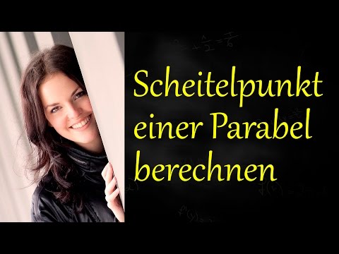 SCHEITELPUNKT berechnen mit NULLSTELLEN, Parabel, quadratische Funktion