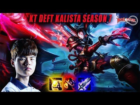 KT Rolster Deft | Kalista vs Xayah | KR Challenger 971 LP | Patch 7.20 #Worlds2017
