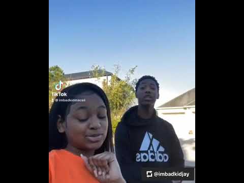 BadKid Maceii And BadKid Jay Doing A TikTik (Hellcat This A SRT)😂😂😂