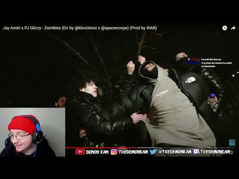 Demon Kam Reacts to Jay Amiri x PJ Glizzy - Zombies (Dir by @klovizionz x @spacecovpe) (Prod by WAR)