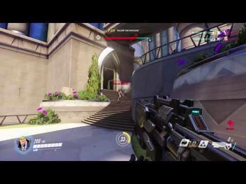 Overwatch Launch MP gameplay pt35 - Solder: 76 Returns!