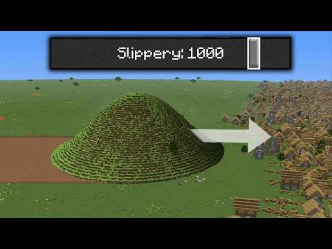 So I made blocks extremely slippery