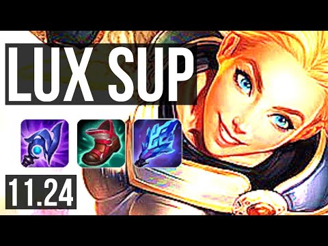 LUX & Samira vs NAMI & Lucian (SUP) | 3.3M mastery, 3/1/11 | EUW Diamond | 11.24