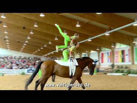 Juniorteam Hungen - Juniorteams 08 - DJM Voltigieren München 2018