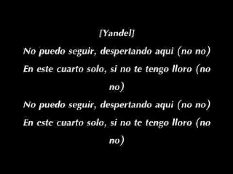 Wisin y Yandel Con Enrique Iglesias Lloro Por Ti Con Letra