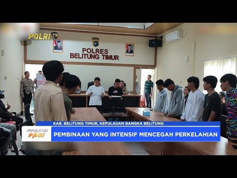 POLRES BELTIM BINA KELOMPOK REMAJA VIRAL USAI VIDEO PERKELAHIAN
