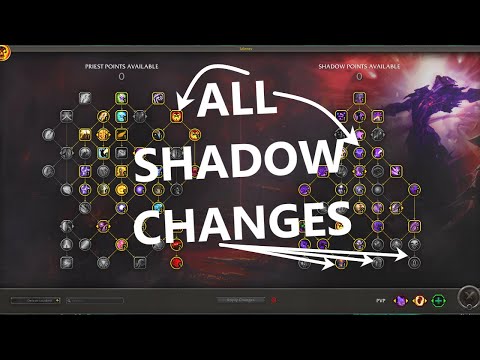 ALL Shadow Priest Talent Changes in 10.1 + Updated Tier Set Bonus!