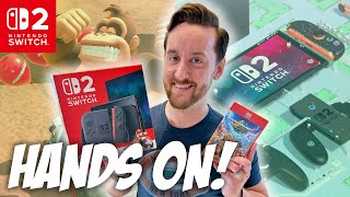 Nintendo Switch 2 Hands-On in NYC! Mario Kart World, Switch 2 Welcome Tour & MORE!