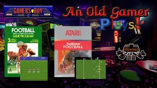 Football and RealSports Football (Atari 2600) - An Old Gamer Plays!