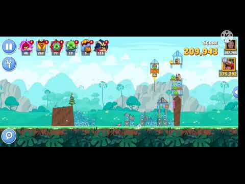 Angry Birds Friend Tournament Level 2 week 972 Three Stars with Sling Short 02 Sept 2021