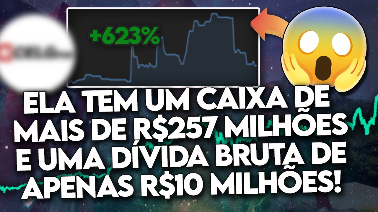 Conheça 10 AÇÕES com MAIS CAIXA do que DÍVIDAS! (Empresas FORA do RADAR com DÍVIDA ZERADA!) - TOP 10