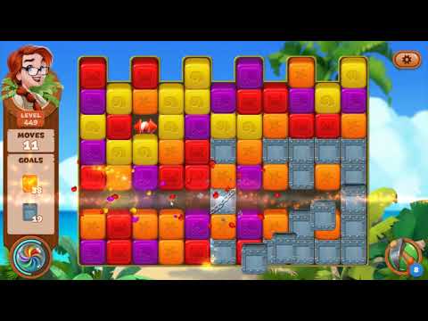 Lost Island Blast Adventure Level 449 NO BOOSTERS  A S GAMING