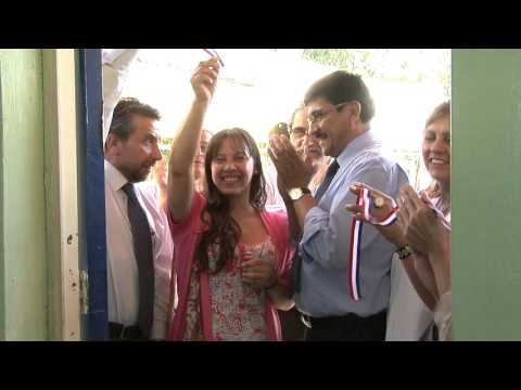 Inauguración del laboratorio de ciencias escuela República de Grecia de Llallauquén