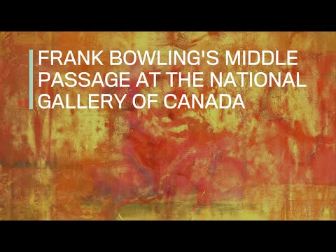 Frank Bowling's Middle Passage at the National Gallery