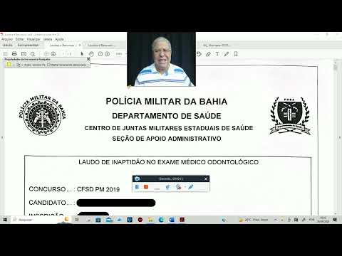 Concursos: * SOLDADO PMBA/CBMBA 2022  - TURMA 1 - Exames Pré-Admissionais, LAUDO, RECURSO e ENXOVAL.