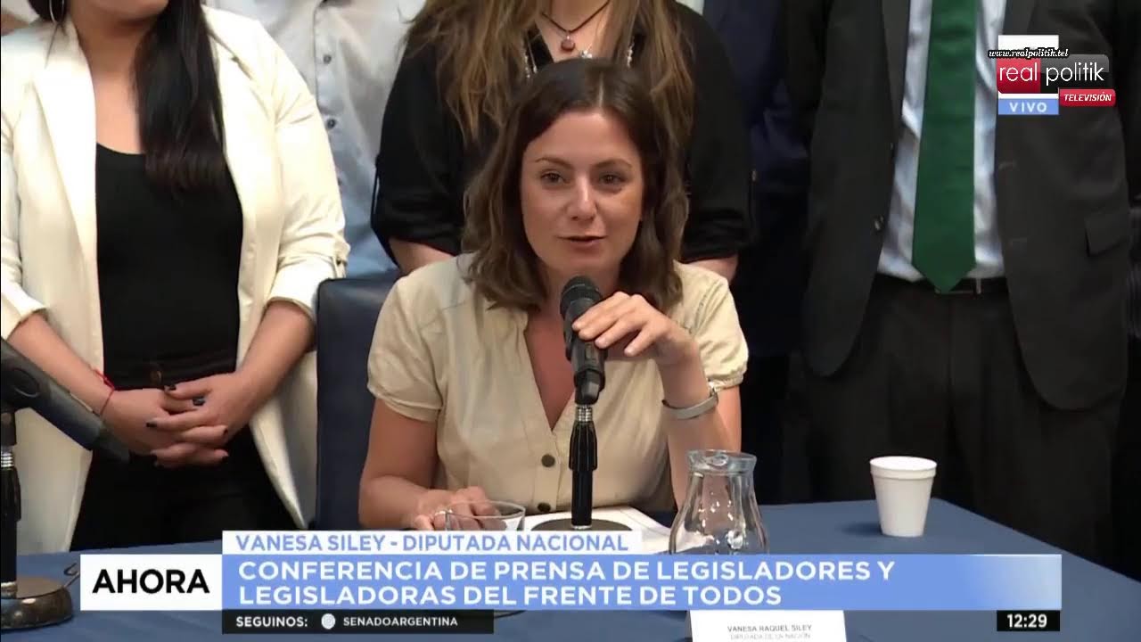 Legisladores del FdT: Lo que le pasa a Cristina es lo que le pasó a Perón y a Eva"