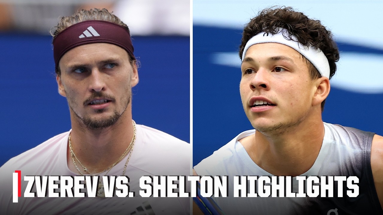 Alexander Zverev vs. Ben Shelton | Full Match Highlights | 2026 US Open