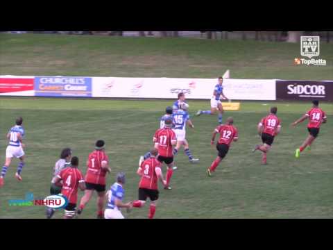 2016 NHRU Round 12 Premier 1 Highlights - Wanderers v Waratah