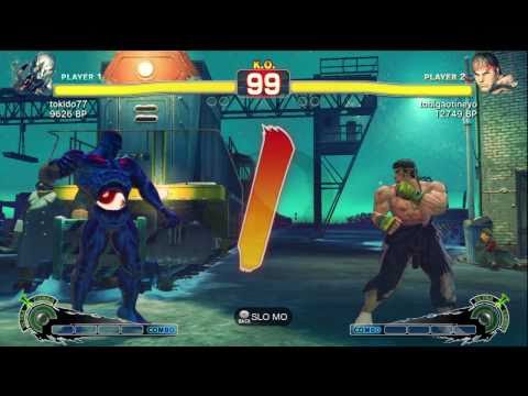 Tokido [Seth] vs Stay Gold [Ryu] SSF4 Japanese Online Ranked Matches - TRUE HIGH-DEF