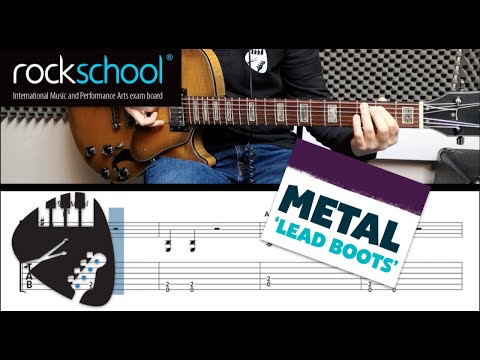 Rockschool Premiere Guitar - 'Lead Boots' [WITH BACKING TRACK]