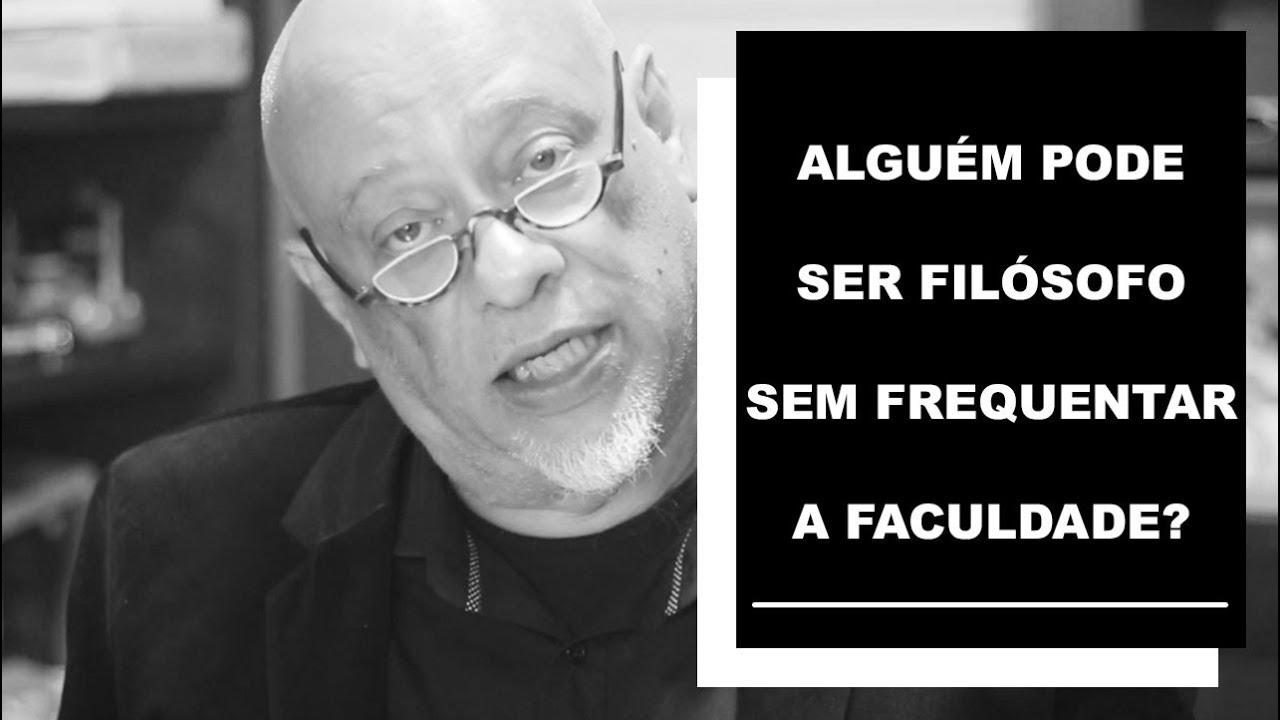Alguém pode ser filósofo sem frequentar a faculdade? - Luiz Felipe Pondé