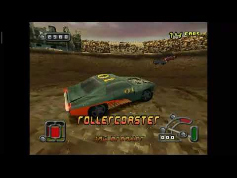 Destruction Derby Raw - Battle Arena Gameplay