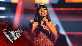 Aadya Performs &#39;Cheap Thrills / Pehli Nazar Mein&#39; | Blind Auditions | The Voice Kids UK 2020