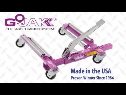 Zendex GoJak car jack dolly system - Made in USA (2 of 2) [no audio]