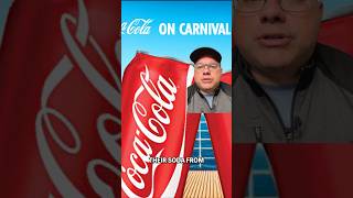 Coke is BACK on Carnival! 🥤🚢 #carnival #cocacola #cruise #soda #pepsi