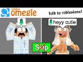 Roblox Omegle VOICE CHAT... But i cant SKIP ANYONE 8