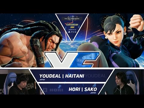 SFV: YOUDEAL Haitani vs Hori Sako - Capcom Cup 2016 Day 1 Top 32 - CPT2016