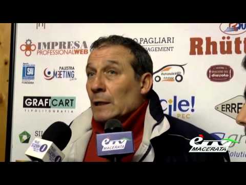 TOLENTINO - MONTEGIORGIO. LE INTERVISTE NEL POST PARTITA