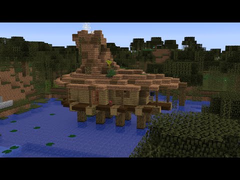 Wes Moula's Insane Witch Hut Trick in Minecraft!