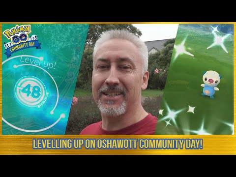 Hitting Level 48 on Oshawott Community Day | Pokémon GO